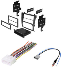 Load image into Gallery viewer, Compatible Fit  2007-2011 Nissan Altima Single/Double Din Dash Kit Install Wire harness antenna