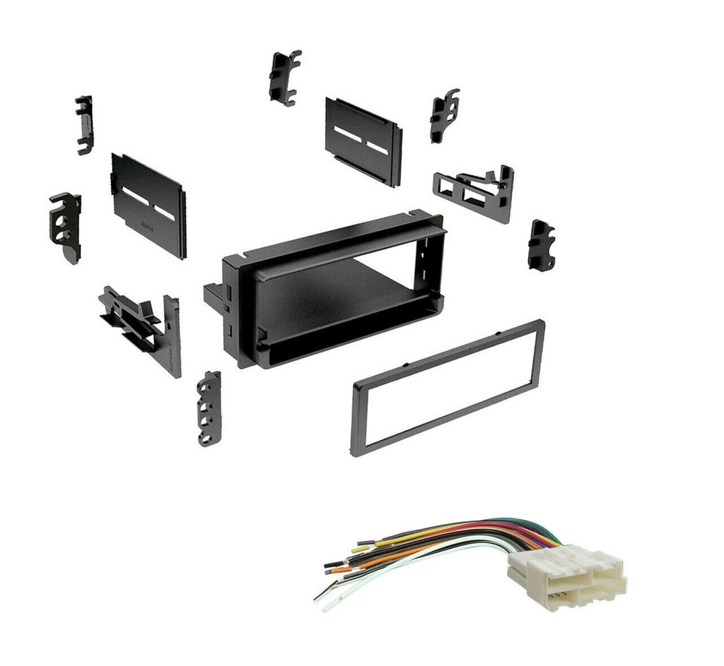 Absolute Car Stereo Radio Dash Install Kit Harness Selected GMC Chevy Cadillac 1982 & up