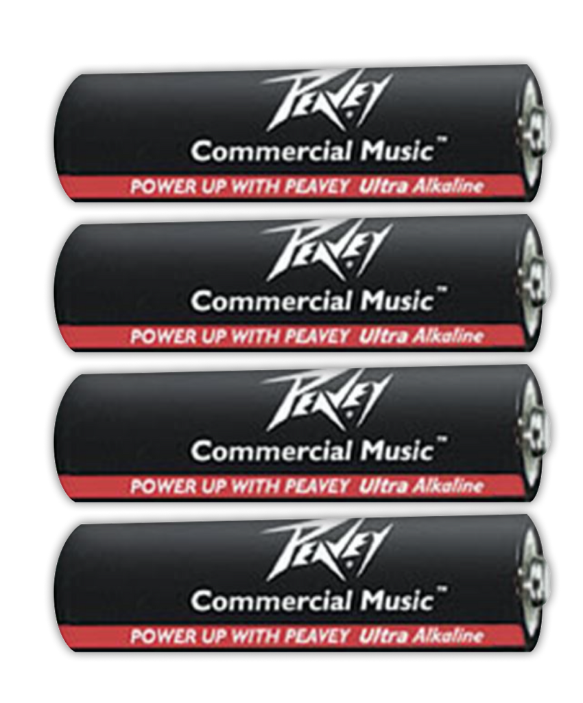 Peavey AA Batteries 4 Pk (48+ Break)
