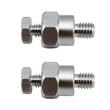 Load image into Gallery viewer, 2 Absolute BTC-50 GM Short Side Post Mount Positive Negative Battery Terminal Chrome Plated