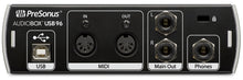 Load image into Gallery viewer, PRESONUS AUDIOBOX USB 96 2x2 Audio 2.0 Recording Interface + Samson Headphones