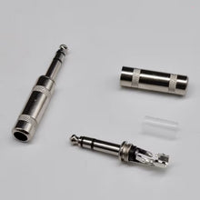 Load image into Gallery viewer, MR DJ QMHS4 Stereo 1/4" 6.35mm Male Audio Plug Connectors 4 Pack