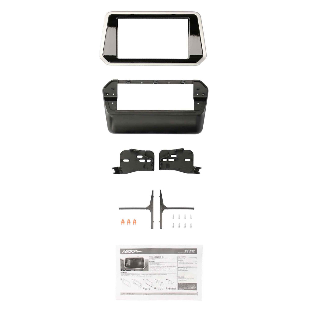 Metra 95-7638 Double-DIN Dash Kit Fits Nissan Sentra 2020-2025