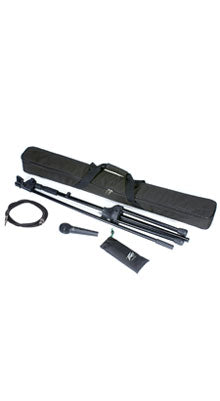 Peavey PV® MSP2 Microphone 1/4” /Mic Stand Pkg Dynamic Cardioid Microphone with Accessories