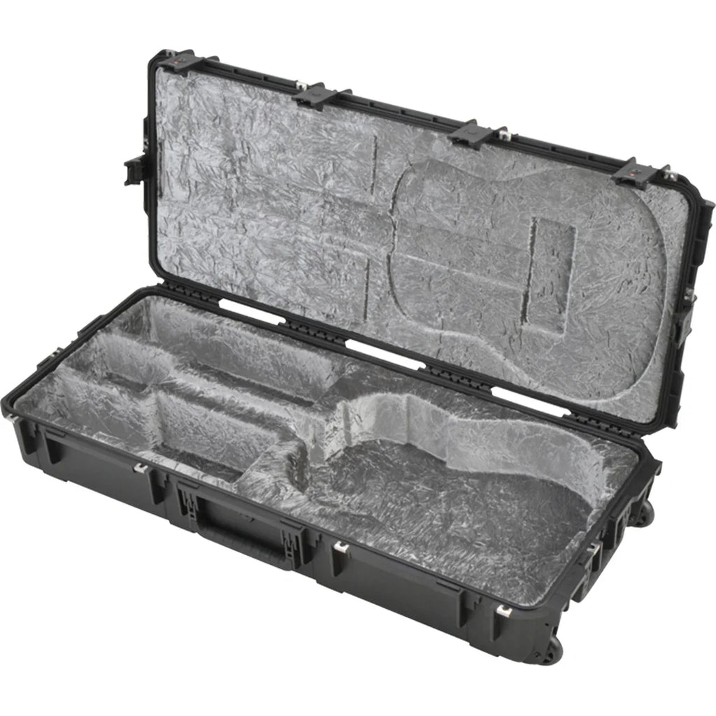 SKB	3i-4217-18 iSeries Waterproof Acoustic Guitar Case with Wheels - Black