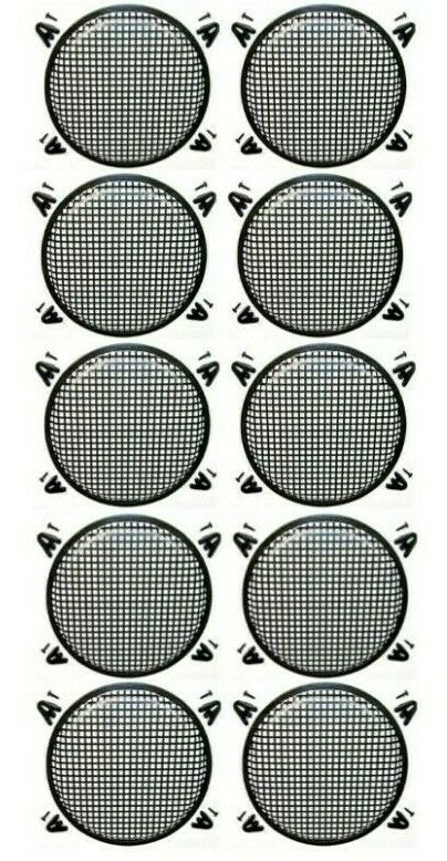 10 MK Audio MKGR12-10 12" Subwoofer Metal Mesh Cover Waffle Speaker Grill Protect Guard DJ