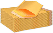 Load image into Gallery viewer, BM Paper 1000Pcs Yellow Poly Bubble Mailers 6x10 Inch Padded Envelopes Bulk #0 Bubble Lined Wrap Polymailer Bags for Shipping Packaging Mailing Self Seal