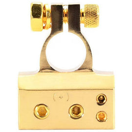 Absolute BTG300P 1 AWG/1x4 AWG/2x8 AWG Output Positive Gold Battery Terminal