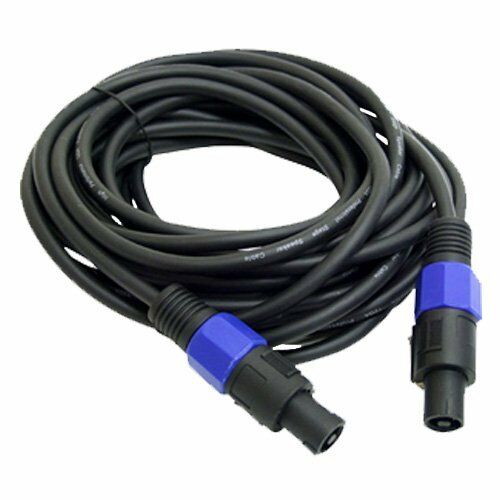 100 Foot Speakon to Speakon Pro PA/DJ Speaker Cable 2 Conductor