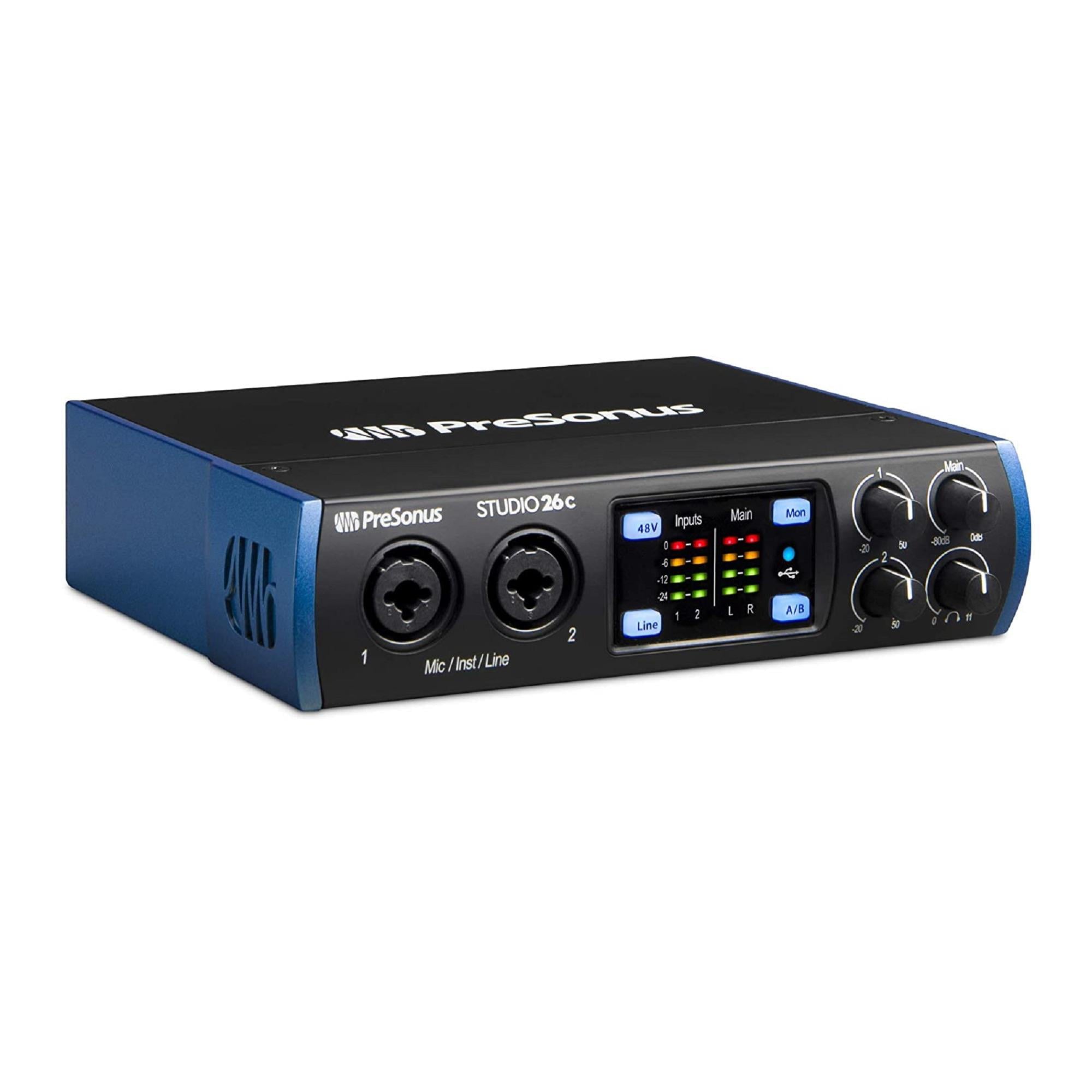 PreSonus Studio 26c USB-C Audio Interface