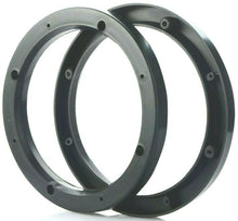 Load image into Gallery viewer, 2 6.5" - 6.75" CAR STEREO AUDIO SPEAKER SPACER MOUNTS 1/2" DEPTH RING ADAPTER