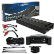 Load image into Gallery viewer, Power Acoustik RZ5-2500D RAZOR Series 5 Channel Amplifier + 8 Gauge Amp Kit