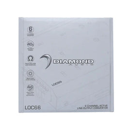 Diamond Audio LOC66 LOC Series 6-Channel Line-Output Converter (6 IN/6 OUT)