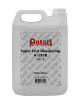 Load image into Gallery viewer, Antari FLC-4 Instant Dissipating Super Light Fog Fluid - 4 Liter