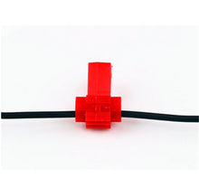 Load image into Gallery viewer, MR DJ 100pcs Lock Quick Splice Wire Terminals Snap Lock Red 18-22 AWG