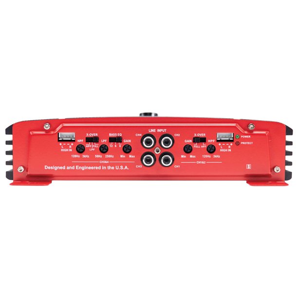 Crunch Ground Pounder PX-1025.1Power X Series 1,000-Watt-Max Monoblock Class AB Amp with Wired Bass Remote