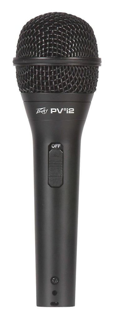 Peavey PV®i 2 Microphone - XLR cable Dynamic Vocal Microphone with XLR Cable - Black