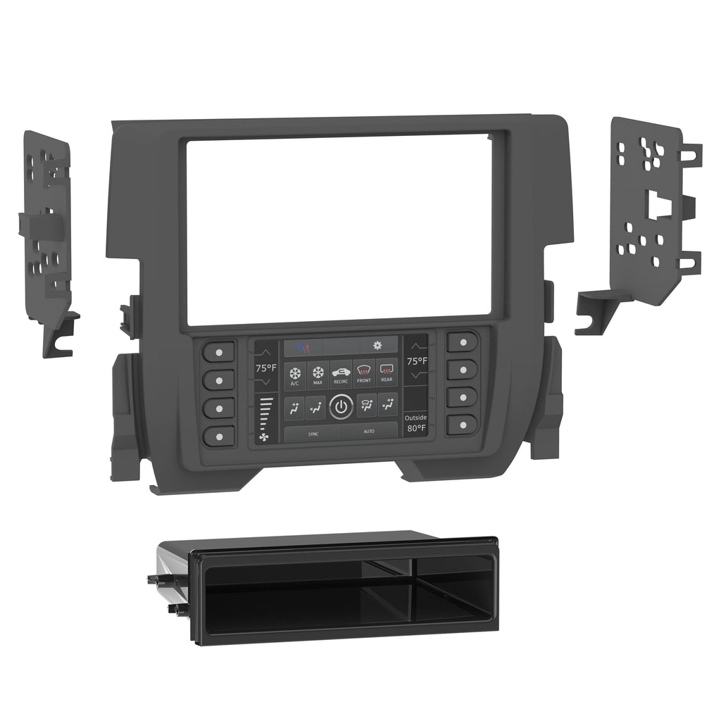 Metra 99-7821B Dash and Wiring Kit - Compatible Fits for Honda Civic (Excluding LX models) 2016-2021