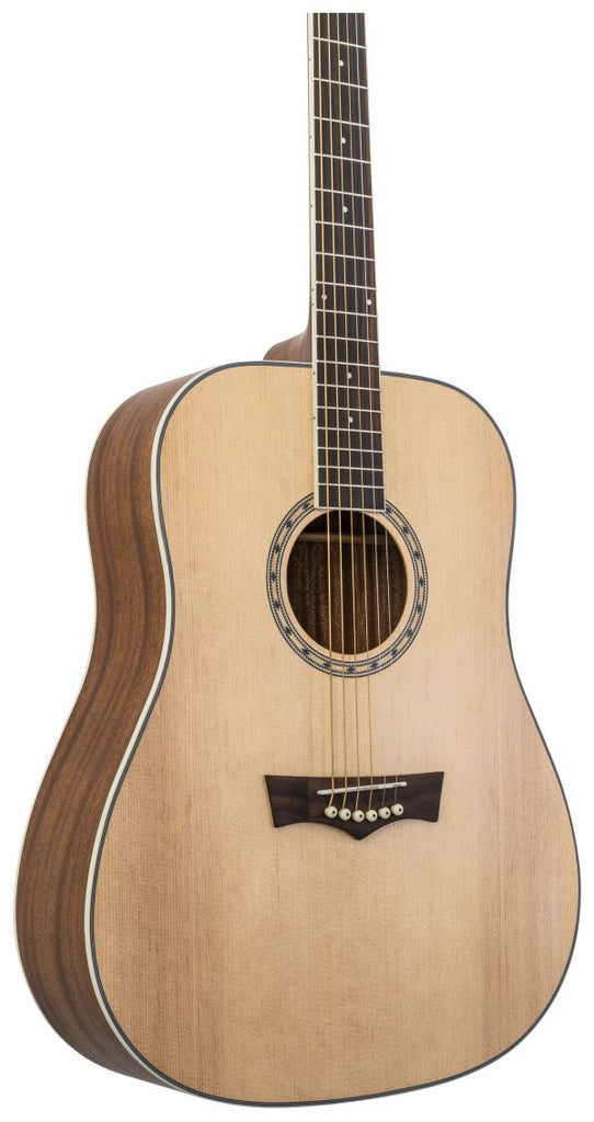 Peavey DW 2 SOLID TOP DREADNAUGHT W/C Acoustic Guitar with Case