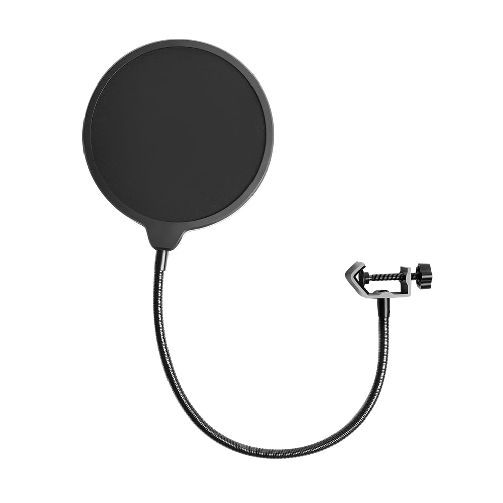 Focusrite Scarlett Solo 4rd Gen USB Audio Interface Bundle Mic Stand + Pop Filter + XLR Cable