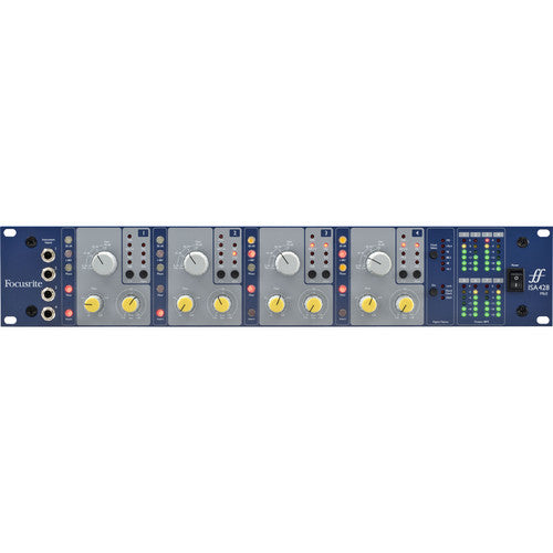 Focusrite ISA428MK2 Rackmount 4-Channel Microphone Preamp