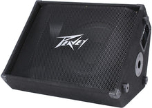 Load image into Gallery viewer, 2 Peavey PV 12M Pro Passive 12" Stage Monitor Speaker &amp; 1/4" to Speakon Cables