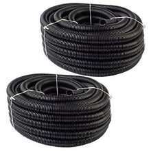 Load image into Gallery viewer, MR DJ DSLT14 200 feet 1/4" 200' split loom tube polyethylene high-temperature DJ, automotive, marine, industrial electrical wire &amp; cable conduit