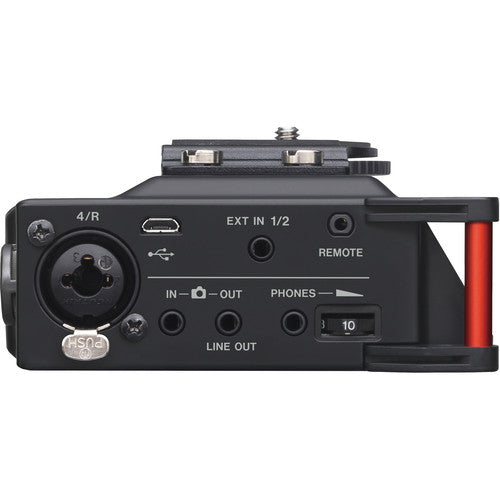 Tascam DR-70D 4-Track Portable Audio Recorder for DSLR Camera