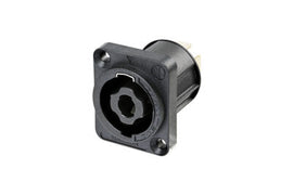 Neutrik NL4MPXX 4-pole speakON Male Panel-mount D-Series Flange Connector