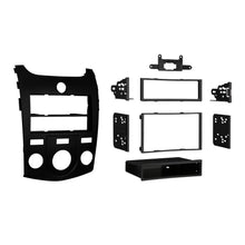 Load image into Gallery viewer, Metra 99-7338B Single or Double-DIN Car Stereo Black Dash Kit - Compatible Fits for Kia Forte 2010-2013