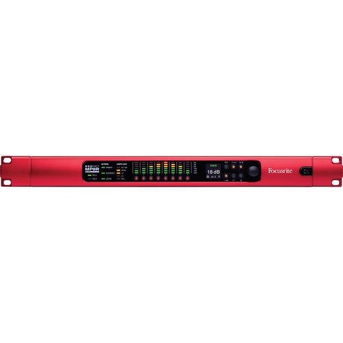 Focusrite REDNET-MP8R 8-Channel Remote-Controlled Mic Pre and A/D for Dante