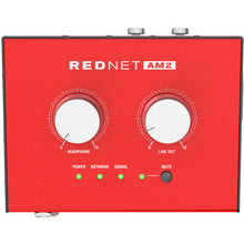 Load image into Gallery viewer, Focusrite REDNET-AM2 Stereo Dante Headphone Amplifier and Line-Out Interface