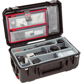 SKB 3i-2011-7DL iSeries 2011-7 Case with Think Tank Photo Dividers & Lid Organizer (Black)