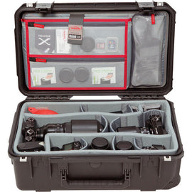 SKB 3i-2011-7DL iSeries 2011-7 Case with Think Tank Photo Dividers & Lid Organizer (Black)