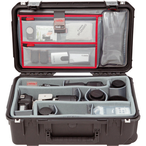 SKB 3i-2011-7DL iSeries 2011-7 Case with Think Tank Photo Dividers & Lid Organizer (Black)