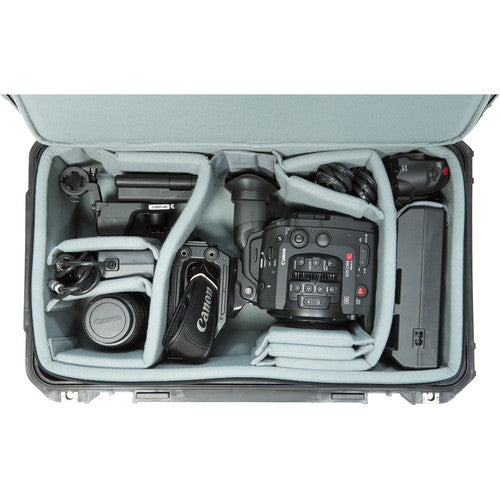 SKB 3i-2011-7DZ iSeries 2011-7 Case with Think Tank Removable Zippered Divider Interior (Black)