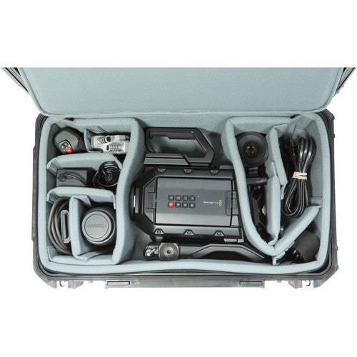 SKB 3i-2011-7DZ iSeries 2011-7 Case with Think Tank Removable Zippered Divider Interior (Black)