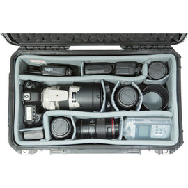 SKB 3i-2011-8DT iSeries 2011-8 Case with Think Tank Photo Dividers & Lid Foam (Black)