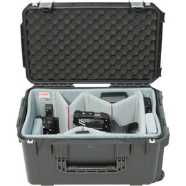 SKB 3i-2213-12DT iSeries Case with Think Tank Video Dividers & Lid Foam (Black)