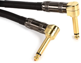 Mogami PLATINUM GUITAR 01.5 R Platinum Guitar 1.5RR Right Angle to Angle Pedal Cable - 1.5 foot