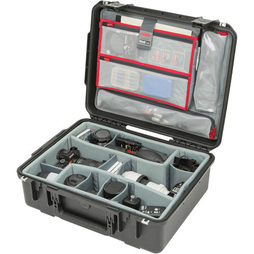 SKB 3i-2015-7DL iSeries 2015-7 Case with Think Tank Photo Dividers & Lid Organizer (Black)