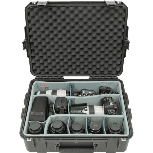 SKB 3i-2217-8DT iSeries Case with Think Tank Photo Dividers & Lid Foam (Black)