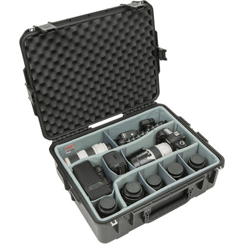 SKB 3i-2217-8DT iSeries Case with Think Tank Photo Dividers & Lid Foam (Black)