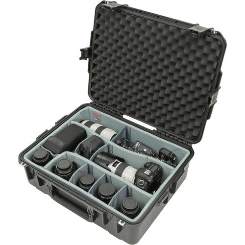 SKB 3i-2217-8DT iSeries Case with Think Tank Photo Dividers & Lid Foam (Black)