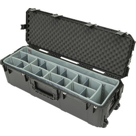 SKB 3i-4213-12DT 3i-Series Wheeled Waterproof Utility Case with Divider Set