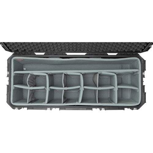 SKB 3i-3613-12DT iSeries Case with Think Tank Lighting/Stand Dividers & Lid Foam (Black)