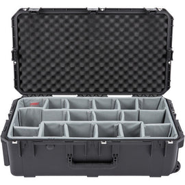 SKB 3i-3016-10DT iSeries Case with Think Tank Photo Dividers & Lid Foam (Black)