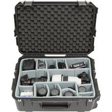 Load image into Gallery viewer, SKB 3i-2215-8DT iSeries 2215-8 Waterproof Utility Case with Wheels and Think Tank Photo Dividers (Black)