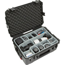 Load image into Gallery viewer, SKB 3i-2215-8DT iSeries 2215-8 Waterproof Utility Case with Wheels and Think Tank Photo Dividers (Black)