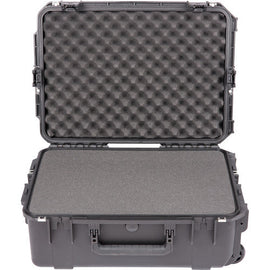 SKB 3i-2215-8B-C iSeries Waterproof Utility Case with Wheels and Cubed Foam (Black)
